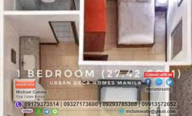 Condominium Near Baseco Compound Urban Deca Manila Rent to Own thru PAG-IBIG, Bank or In-house