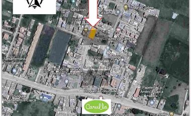 ARRIENDA LOTE Y CONSTRUCCION