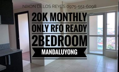 20K Monthly 2Bedroom RFO No Bank approval Pioneer Woodlands Mandaluyong