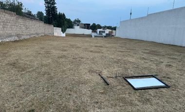 Terreno en Venta Fraccionamiento Fuentes de Moratilla Puebla