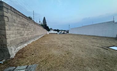 Terreno en Venta Fraccionamiento Fuentes de Moratilla Puebla