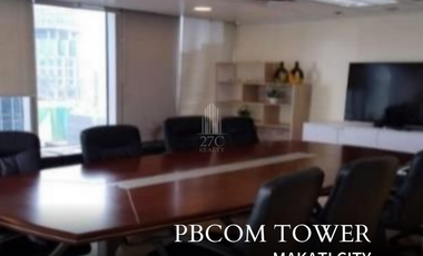 1,422.71 sqm, Office Space for Rent in PBCom Tower, Makati City