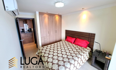 Suite Amoblada con balcón vista al mar en Renta, sector Playa Murciélago, cerca a Mall del Pacífico Manta