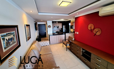 Suite Amoblada con balcón vista al mar en Renta, sector Playa Murciélago, cerca a Mall del Pacífico Manta