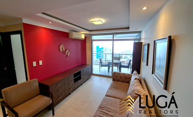 Suite Amoblada con balcón vista al mar en Renta, sector Playa Murciélago, cerca a Mall del Pacífico Manta