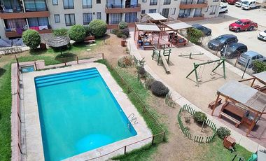 Se vende departamento amoblado vista al mar De La Bahía Coquimbo 3D 1B