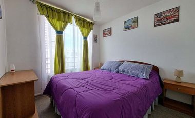 Se vende departamento amoblado vista al mar De La Bahía Coquimbo 3D 1B