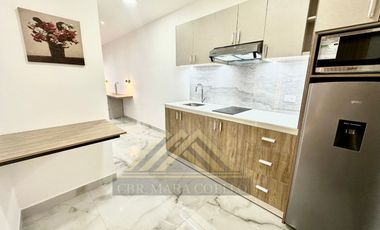 Departamento en alquiler amoblado, sector Torre Medica La Carolina ingreso a Machala