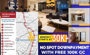 Affordable Pre-Selling 1 bedroom condo unit for sale in Ortigas Pasig at The Sapphire Bloc East Tower near Medical City