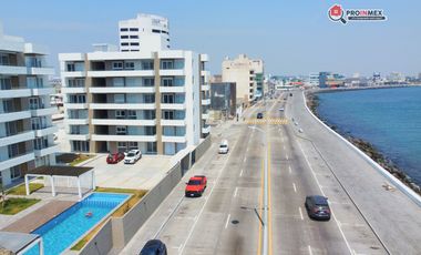 Departamento Renta frente a playa Alberca Fracc Costa Verde Boca del Río