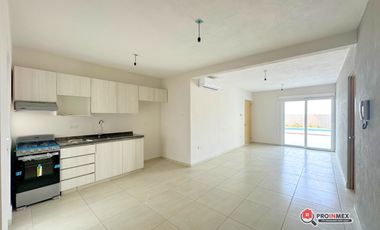 Departamento Renta frente a playa Alberca Fracc Costa Verde Boca del Río