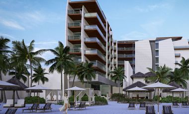 Penthouse frente al mar, con alberca, pre-venta Playa del Carmen.