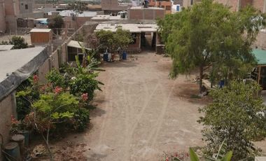 LURIN  SE VENDE TERRENO y 4 MINI DEPAS  UBICACION CENTRICA 1,350 M2