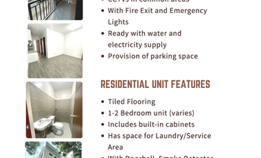 FOR RENT / FOR SALE: Brand New Commercial & Residential Building in Imus