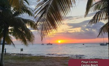Terreno a 5 minutos de la playa, en venta, precio reducido, 10 de abril, isla de Cozumel