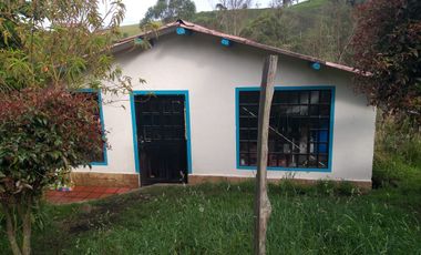 VENDO  CASA LOTE CAMPESTRE VDA EL CHUZCAL- ZIPACON