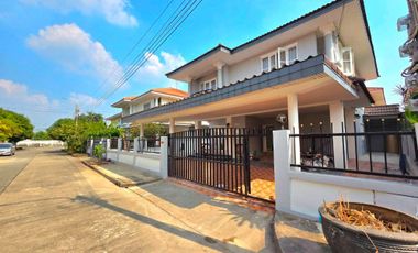 Urgent sale, 2-story detached house, Pruksa Garden Home Village 2, Soi Wat Phra Ngoen, Bang Yai, Nonthaburi.