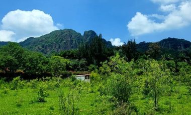 Terreno en venta en Tepoztlán Morelos, en zona tranquila