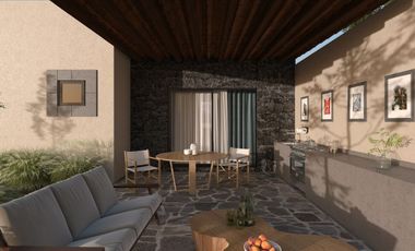Casa de 1 piso, 4 rec, 225 m2 constr en Magnolia Residencial , Sn Miguel d Allende