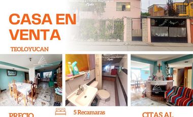 CASA EN VENTA 5 RECAMARAS CON CHIMENEA 3 ESTACIONAMIENTOS EN ZIMAPAN TEOLOYUCAN