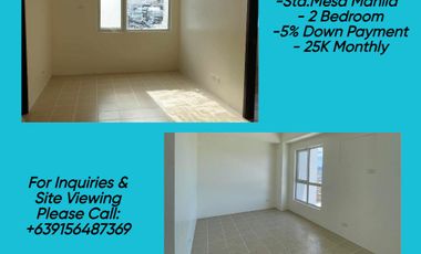 For sale: Condo Near Ubelt and PUP rent to Own as low as 25K Monthly 2 Bedroom