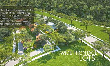 Wide Frontage Lot for Sale at Riomonte Calamba Laguna