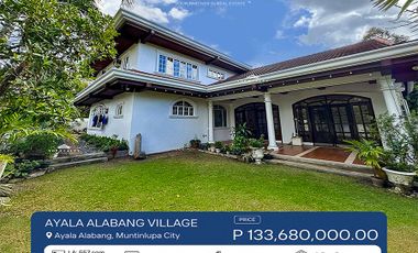 House for Sale in Ayala Alabang Village, Muntinlupa City