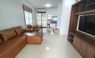 Townhouse Salaya for rent 2 bedrooms 2 bathrooms complete furniture