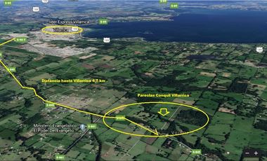 Parcelación en venta Conquil  4 kilómetros de Villarrica