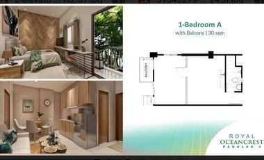 1 BEDROOM SPACIOUS CONDOMINIUM AND GOOD INVESTMENT WITH HIGH RETURN IN PANGLAO BOHOL