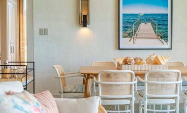 Luxurious 2-Bedroom Beachfront Condo with Indoor Parking at Aruga Resort and Residences, Mactan