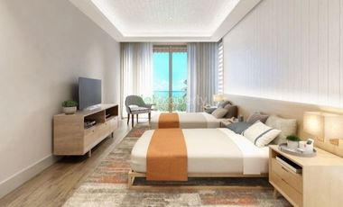 Luxurious 2-Bedroom Beachfront Condo with Indoor Parking at Aruga Resort and Residences, Mactan