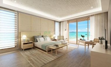 Luxurious 2-Bedroom Beachfront Condo with Indoor Parking at Aruga Resort and Residences, Mactan