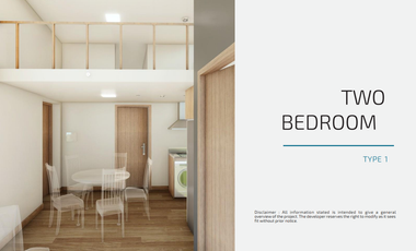 2 Bedrooms for Sale in TAYTAY RIZAL MODAN LOFTS ORTIGAS HILLS