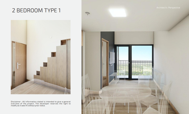2 Bedrooms for Sale in TAYTAY RIZAL MODAN LOFTS ORTIGAS HILLS