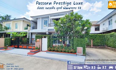 <SALE> Passorn prestige luxe 3 BR, 1 km. from Pattanakarn rd. Call 064-954----- (BD12-37)