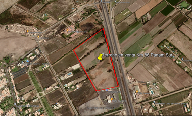 VENDO TERRENO 5.6 HAS PANAMERICANA SUR KM 86 TOTORITAS MALA