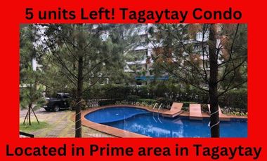 Condo in Tagaytay Ready for occupancy with early move in promo Pine Suites Tagaytay of Crown asia