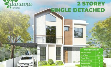 For Sale Preselling 2-Storey 3-Bedrooms Single Detached House in Danarra South Minglanilla Cebu