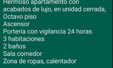 Vendo apartamento en urb. Girasoles en Marinilla Ant.
