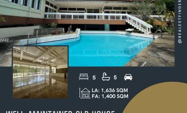 Well-maintained 5BR with Big Pool for Sale in Dasmariñas Village