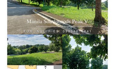 445sq.m. Lot for Sale at Manila Southwoods Peak V