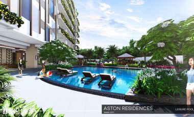 The Aston Place 1 Bedroom Condo in Dominga St. Pasay City Near College of St. Benilde, LRT Gil Puyat, Makati CBD