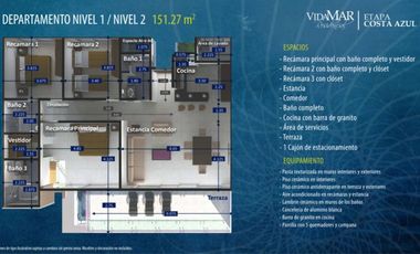 Venta departamento Nuevo con Club de Playa en Acapulco Diamante