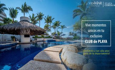 Venta departamento Nuevo con Club de Playa en Acapulco Diamante