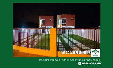 CASAS INDEPENDIENTES DE  VENTA   EN COLÓN DE PORTOVIEJO