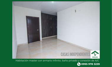 CASAS INDEPENDIENTES DE  VENTA   EN COLÓN DE PORTOVIEJO