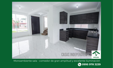 CASAS INDEPENDIENTES DE  VENTA   EN COLÓN DE PORTOVIEJO