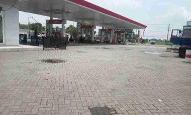 dijual SPBU di jalan raya prambon