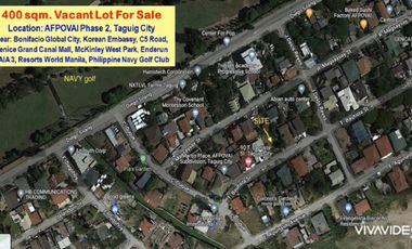 For Sale Vacant Lot at AFPOVAI Phase 2
